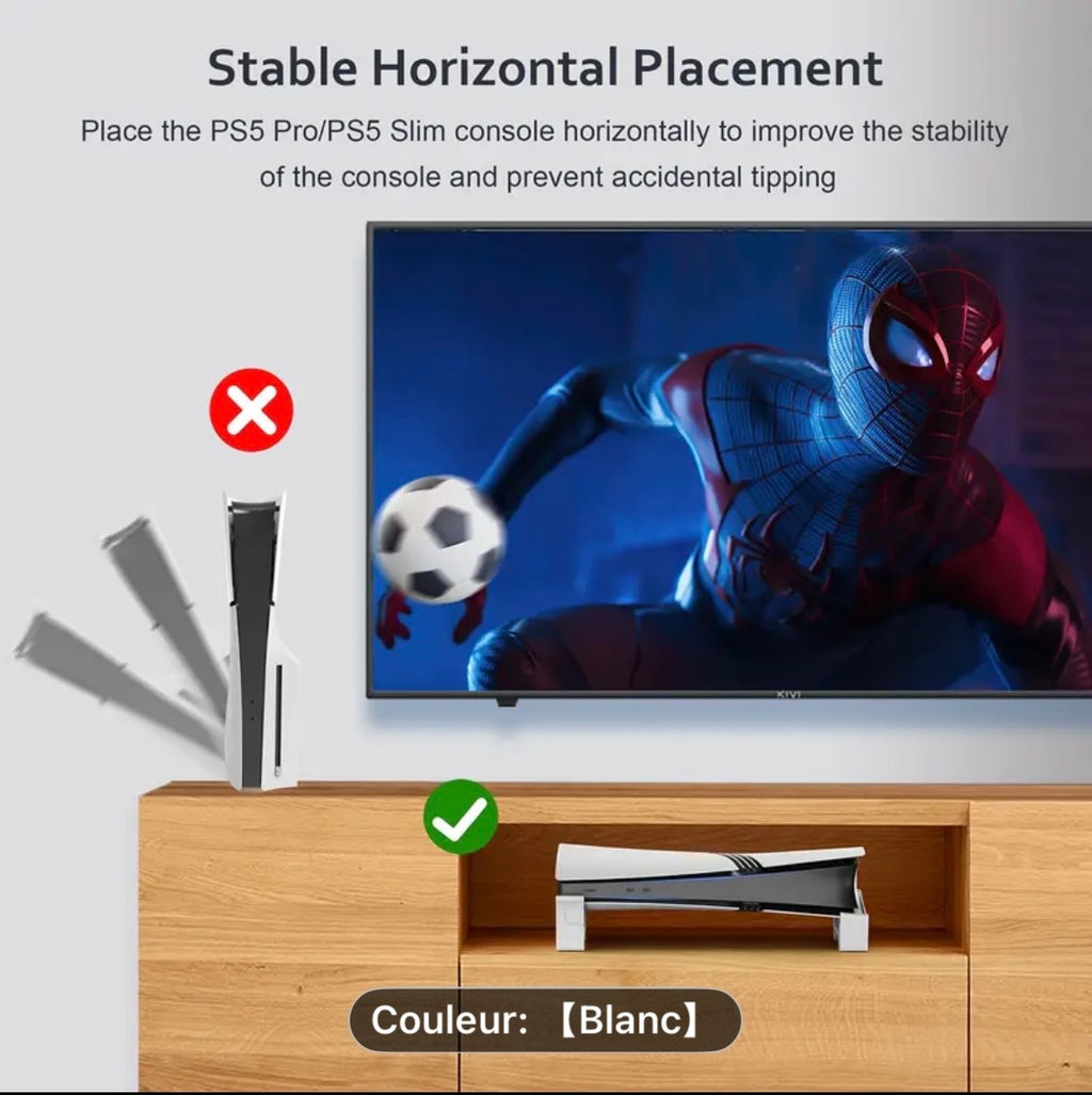 Support de playstation5 horizontal